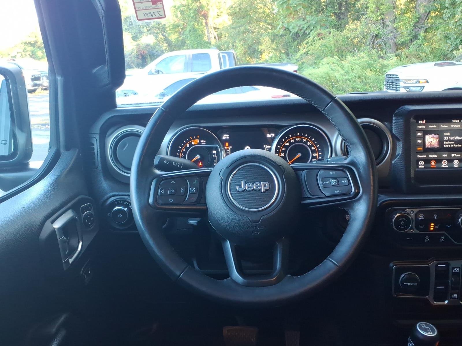 Certified Used 2021 Gray Jeep Unlimited Willys image 17