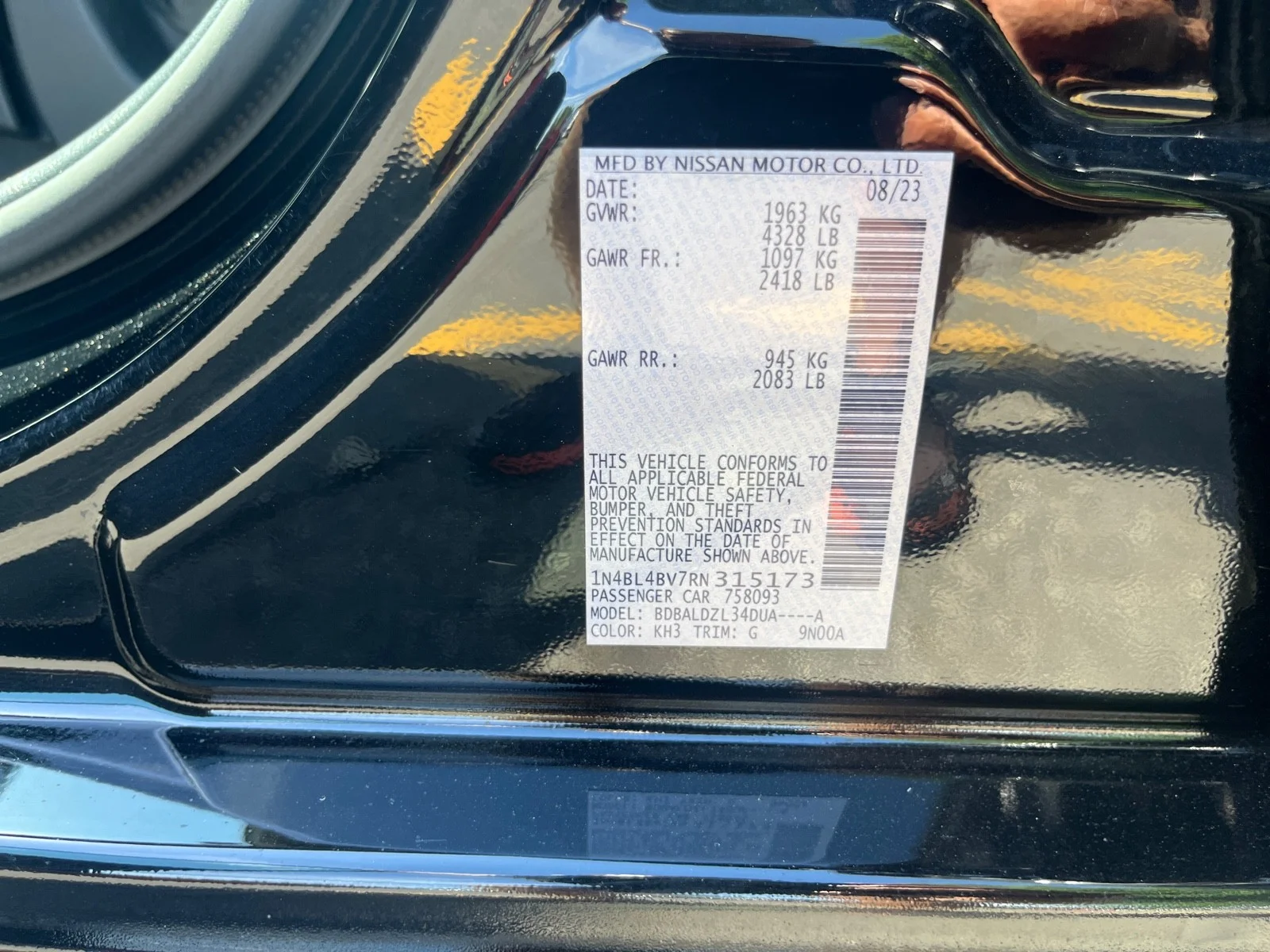 Used 2024 Super Black Nissan 2.5 S image 11