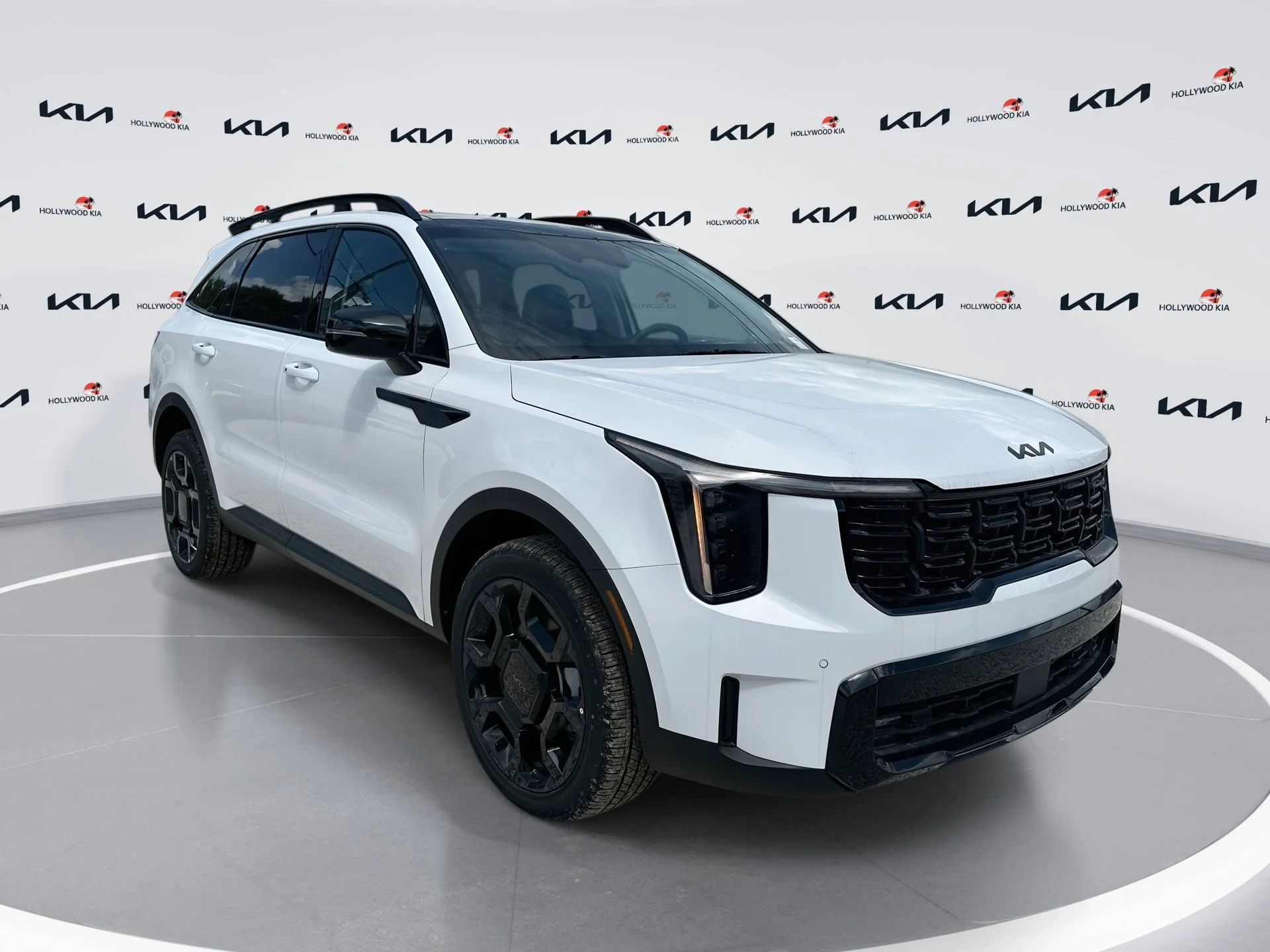 New 2026 Glacial White Pearl Kia X-Line EX AWD image 1