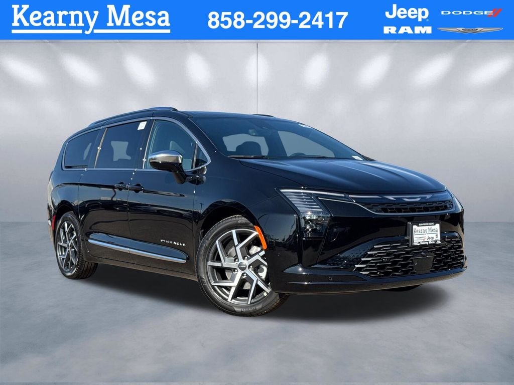 New 2027 Diamond Black Crystal Pearl-Coat Exterior Paint Chrysler Pinnacle image 1