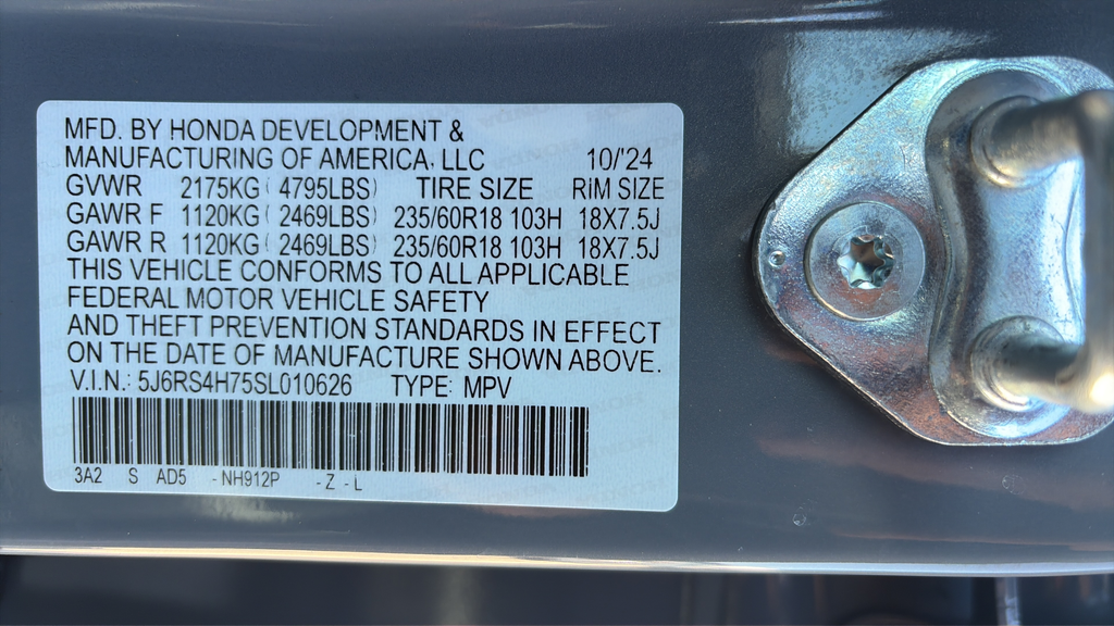 Used 2025 Urban Gray Honda EX-L image 27