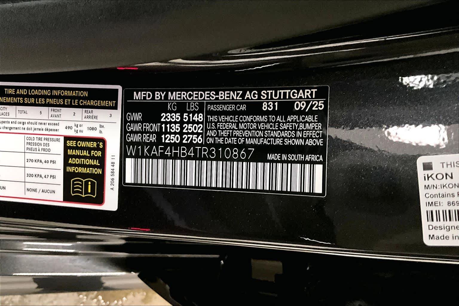 Certified Used 2026 Graphite Grey Metallic Mercedes-Benz C 300 image 33