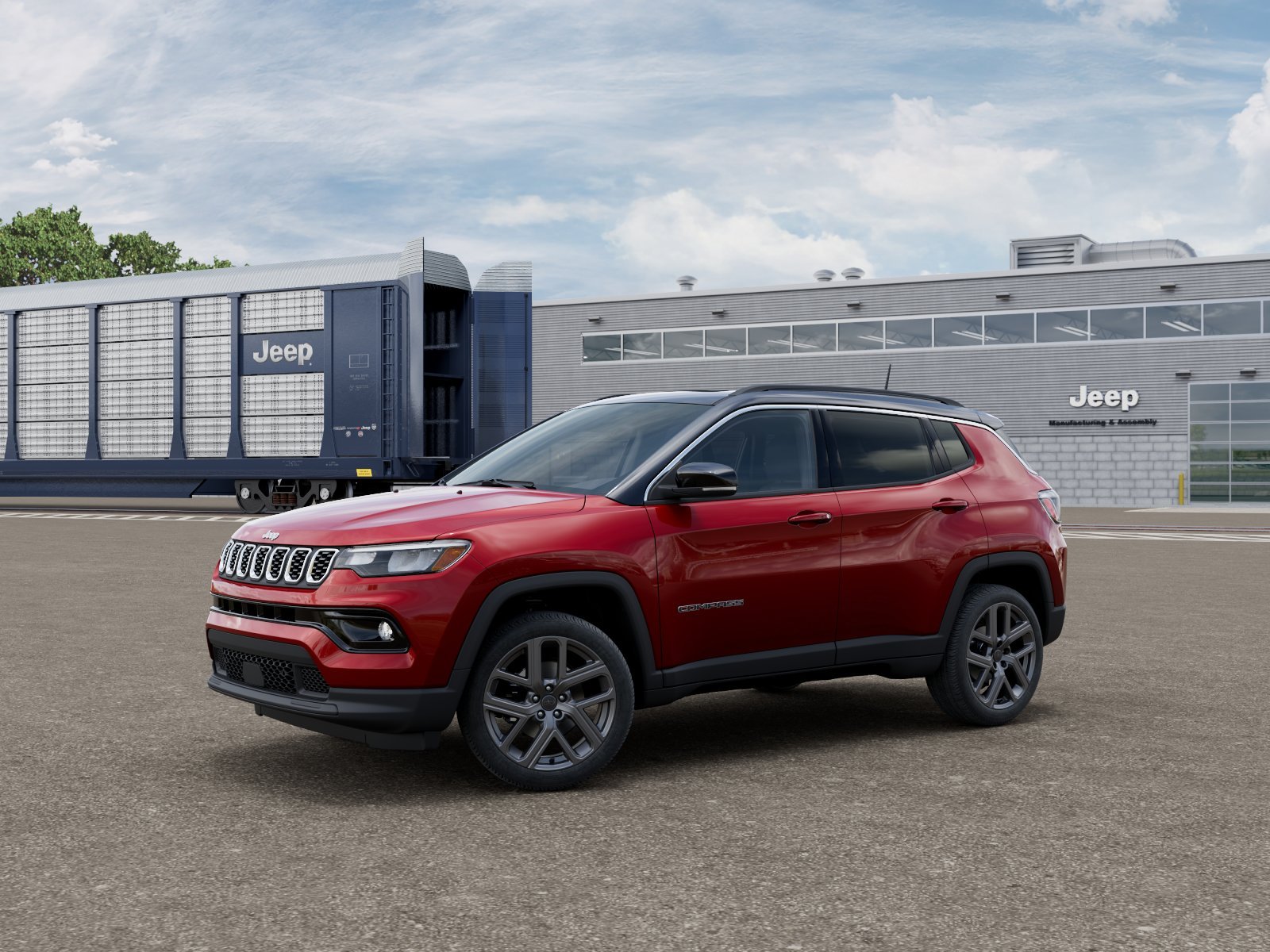 New 2026 Red Hot Pearlcoat Jeep Limited image 1