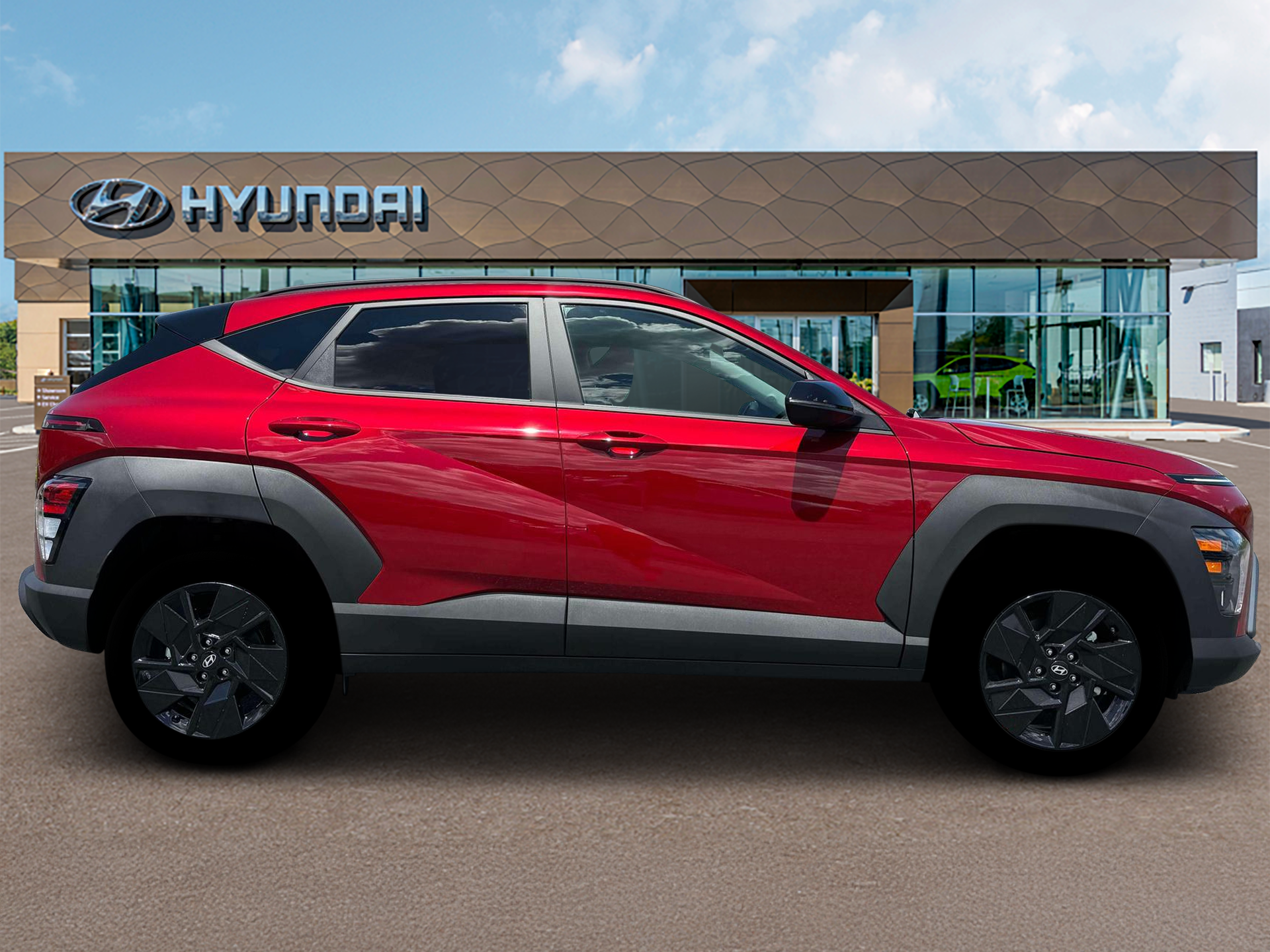New 2026 Red Hyundai SEL Sport AWD image 9