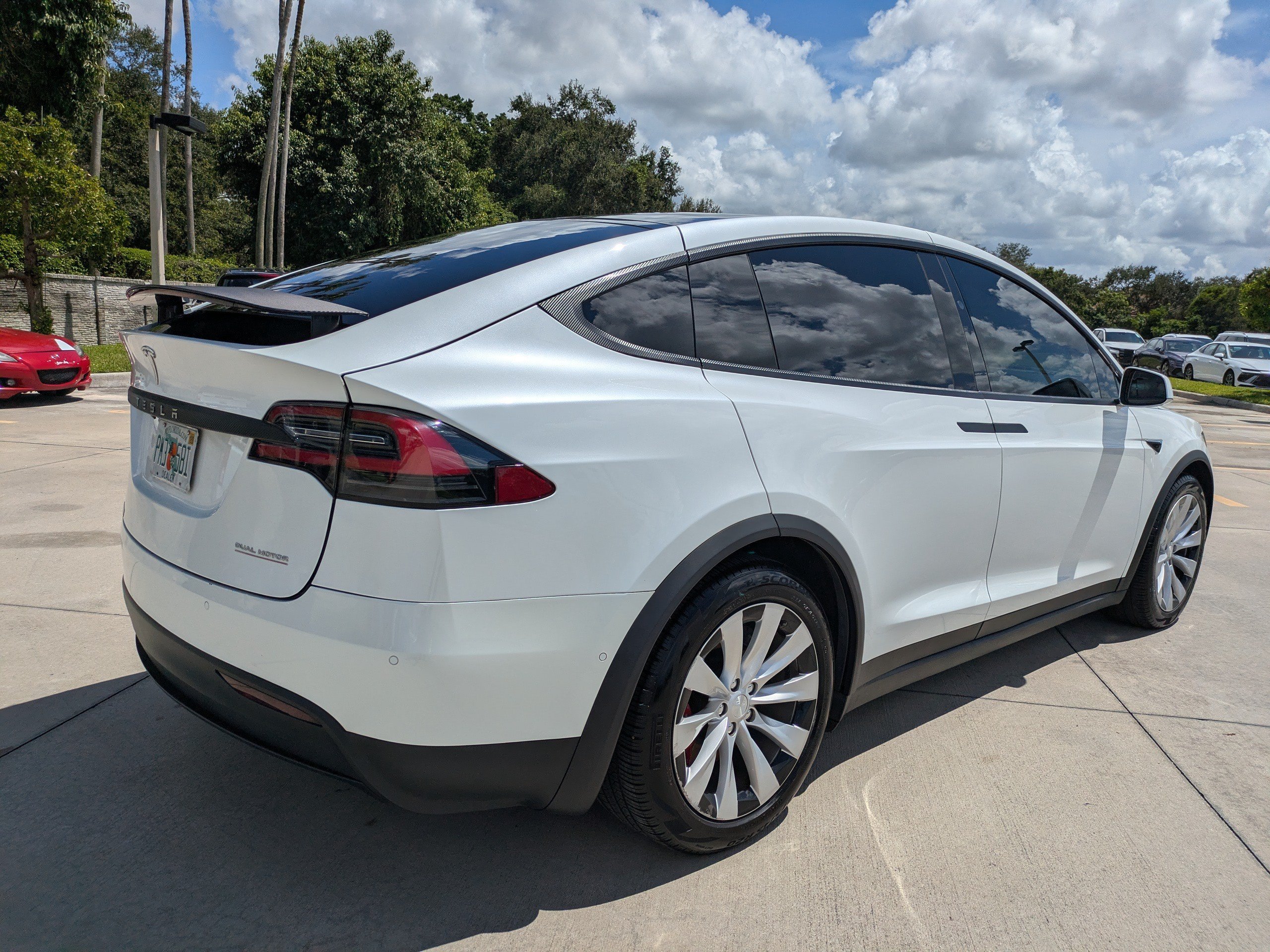 Used 2019 Tesla Model X Performance with VIN 5YJXCDE4XKF193500 for sale in Naples, FL
