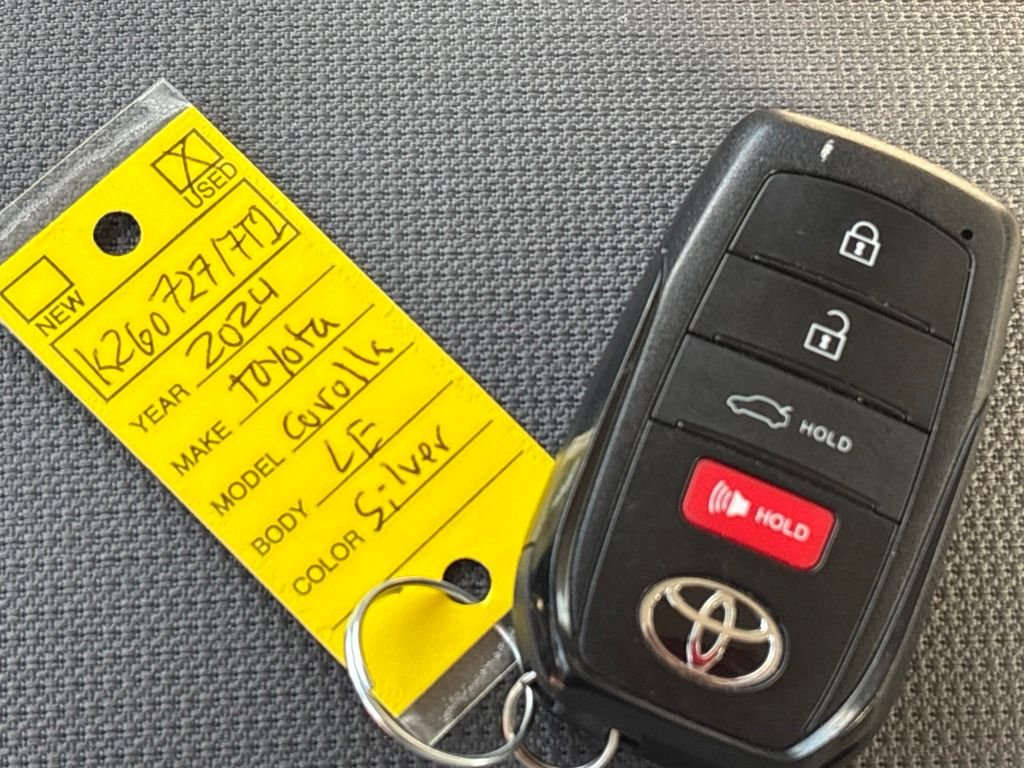 Used 2024 Silver Toyota LE image 32