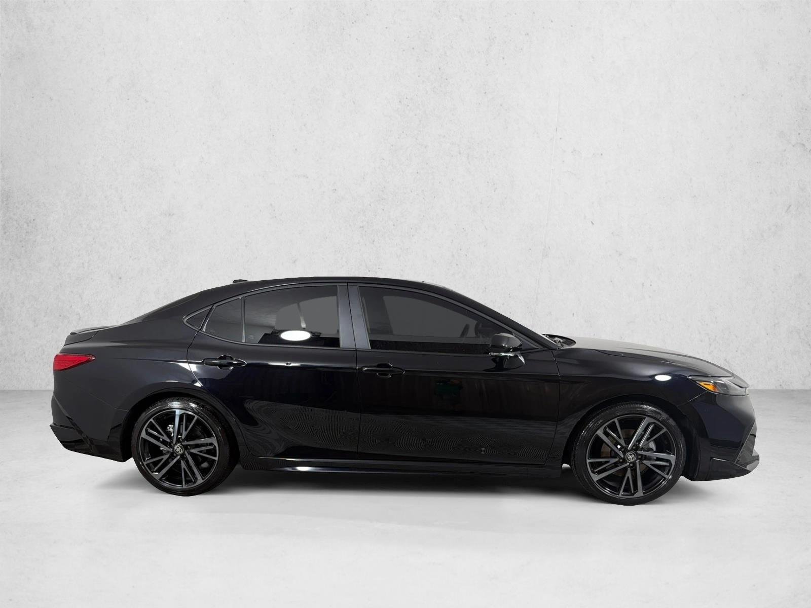 Certified Used 2025 Midnight Black Metallic Toyota XSE image 3
