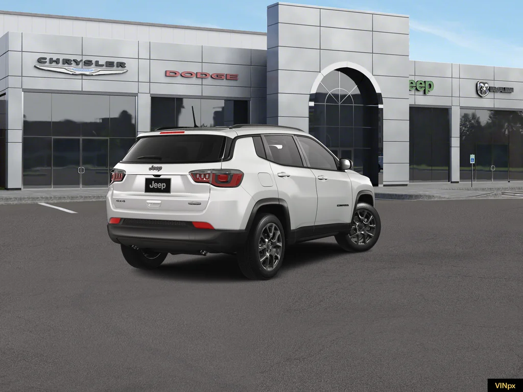 New 2026 Bright White Clear-Coat Exterior Paint Jeep Latitude image 6