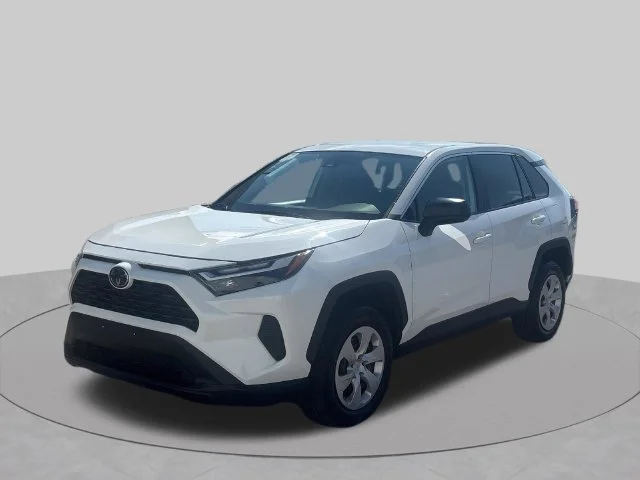 Used 2025 White Toyota LE image 1