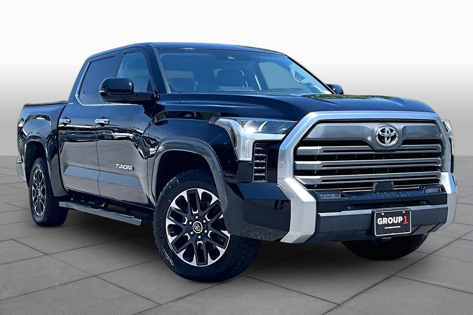 Used 2022 Midnight Black Metallic Toyota Limited image 3