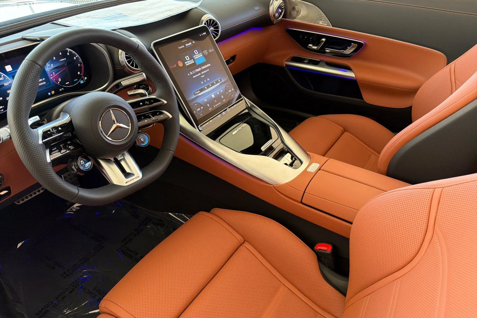 New 2026 Starling Blue Metallic Mercedes-Benz SL 43 AMG® image 8