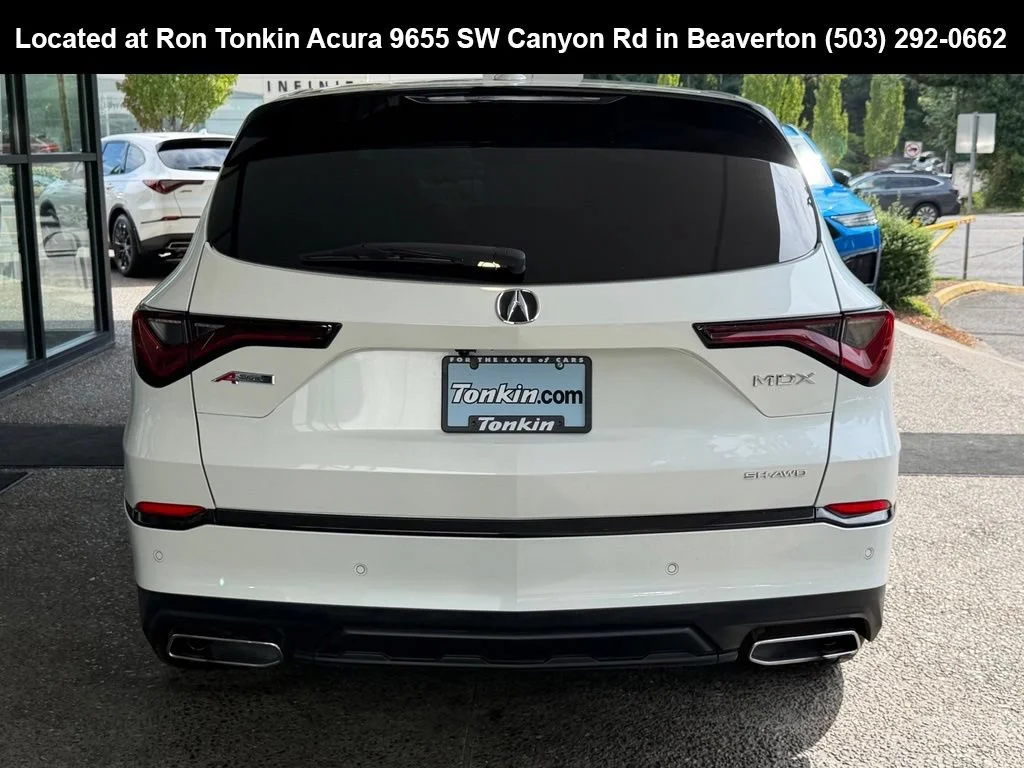 Used 2022 Platinum White Pearl Acura SH-AWD A-SPEC image 37