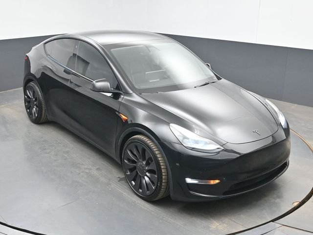 Used 2021 Black Tesla Performance image 12
