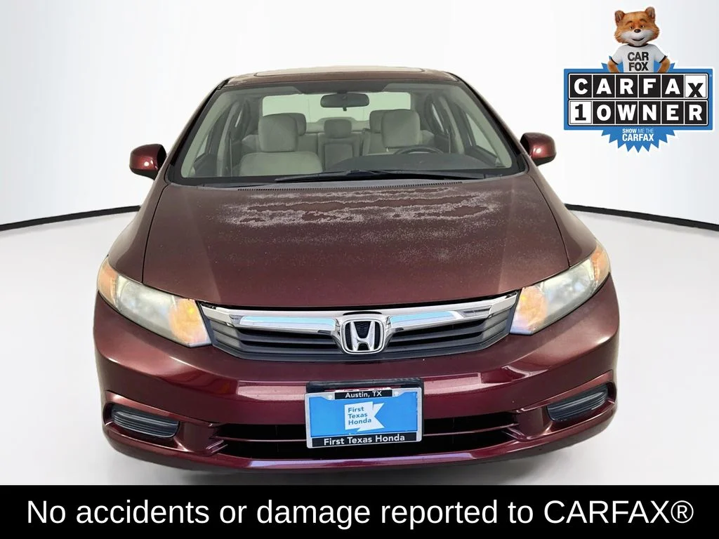 Used 2012 Crimson Pearl Honda EX image 2