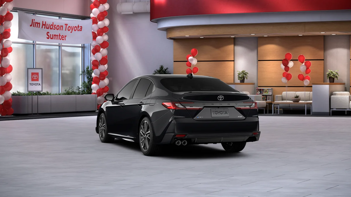 New 2026 Midnight Black Metallic Toyota XSE image 60