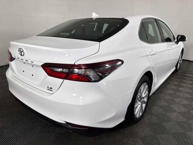 Used 2021 White Toyota LE image 3