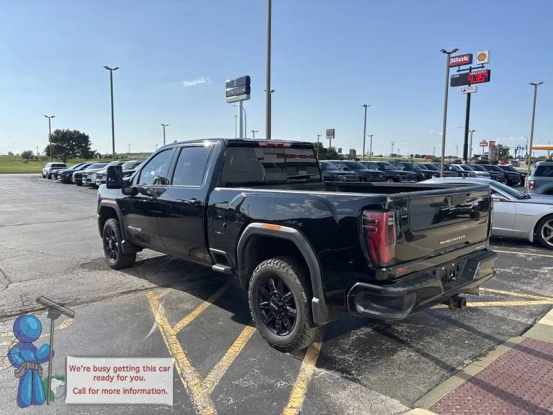 Used 2024 Black GMC AT4 image 3