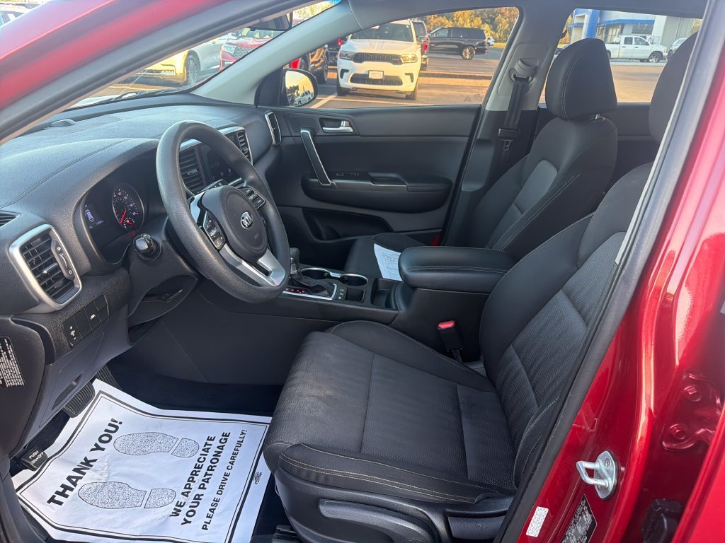 Used 2020 Red Kia LX image 12