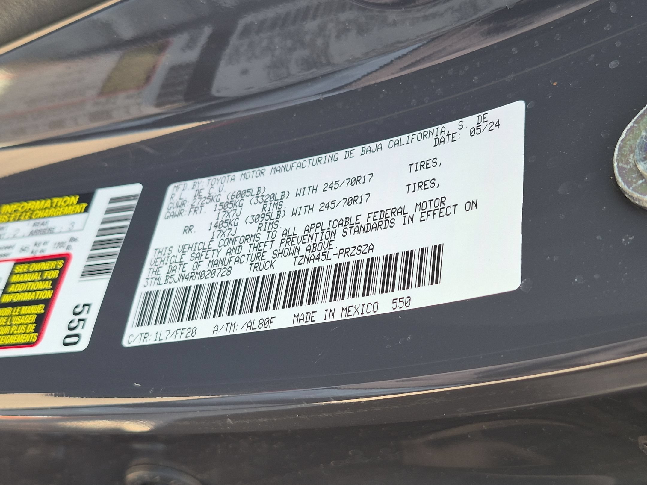 Used 2024 Underground Toyota SR5 image 31