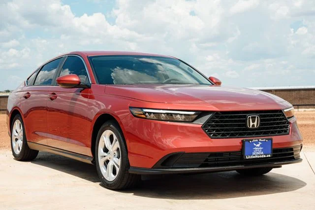New 2026 Radiant Red Metallic Honda LX image 2