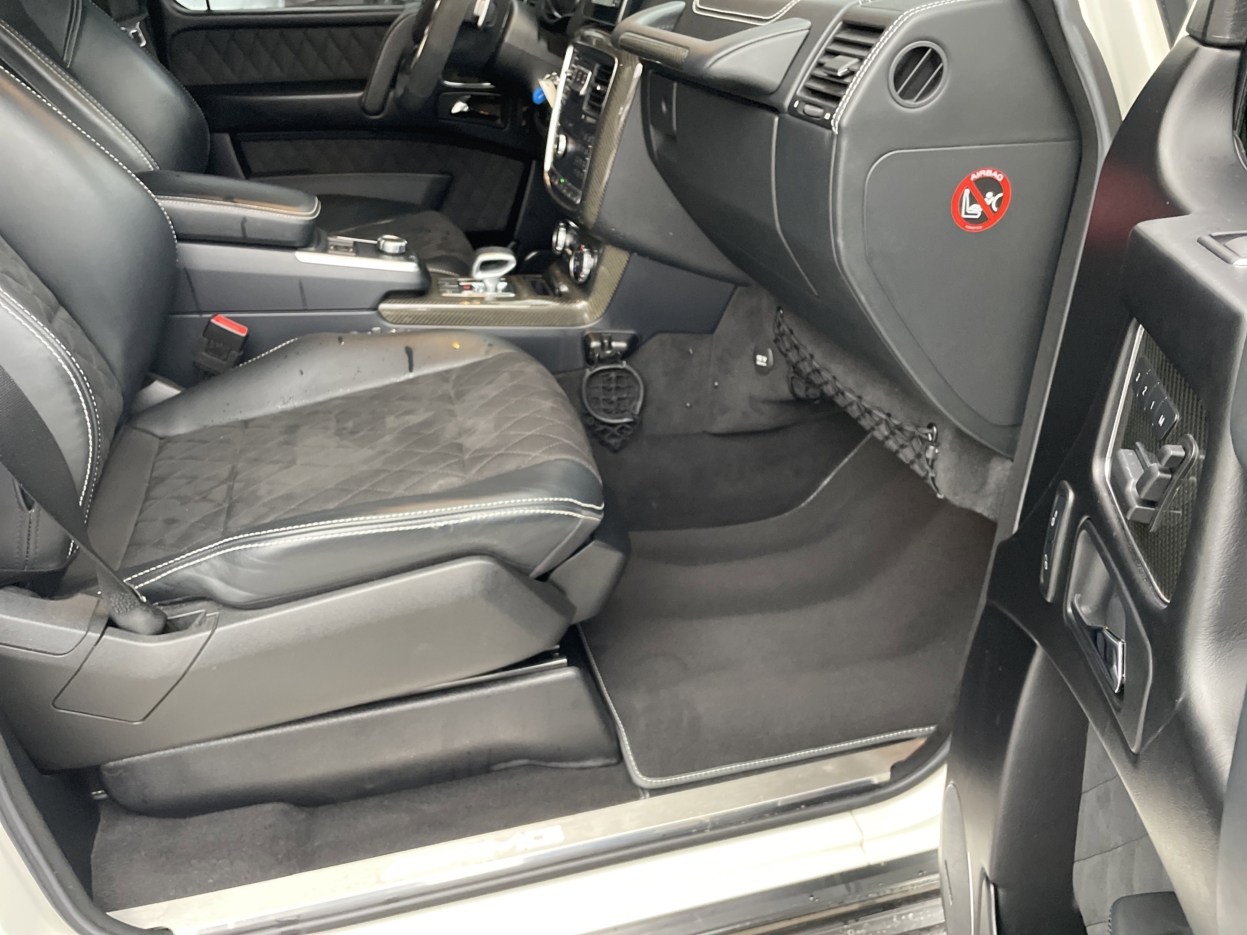Used 2017 designo® Mystic White Metallic Mercedes-Benz AMG® G 63 4MATIC® SUV image 47