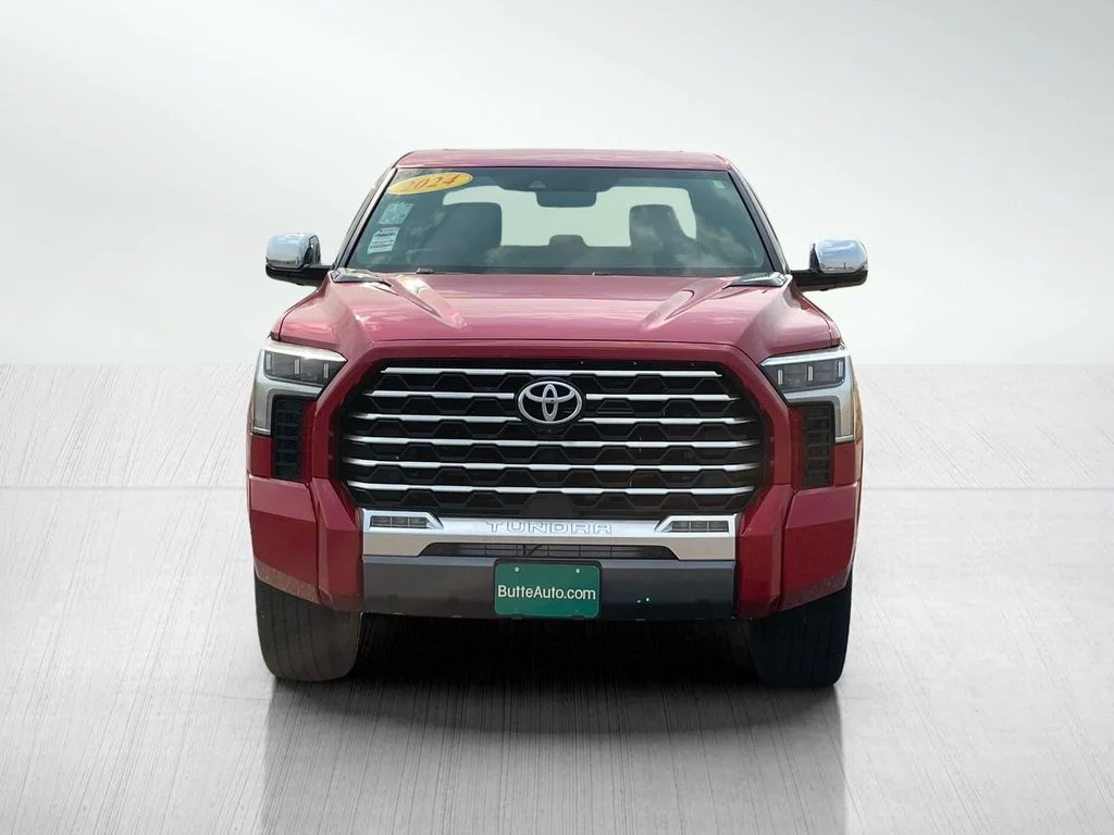 Used 2024 Supersonic Red Toyota Capstone Hybrid image 8