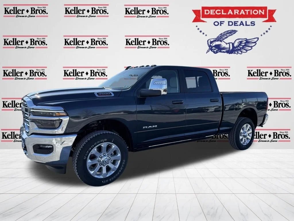 New 2026 Forged Blue Metallic Exterior Paint RAM Laramie image 3