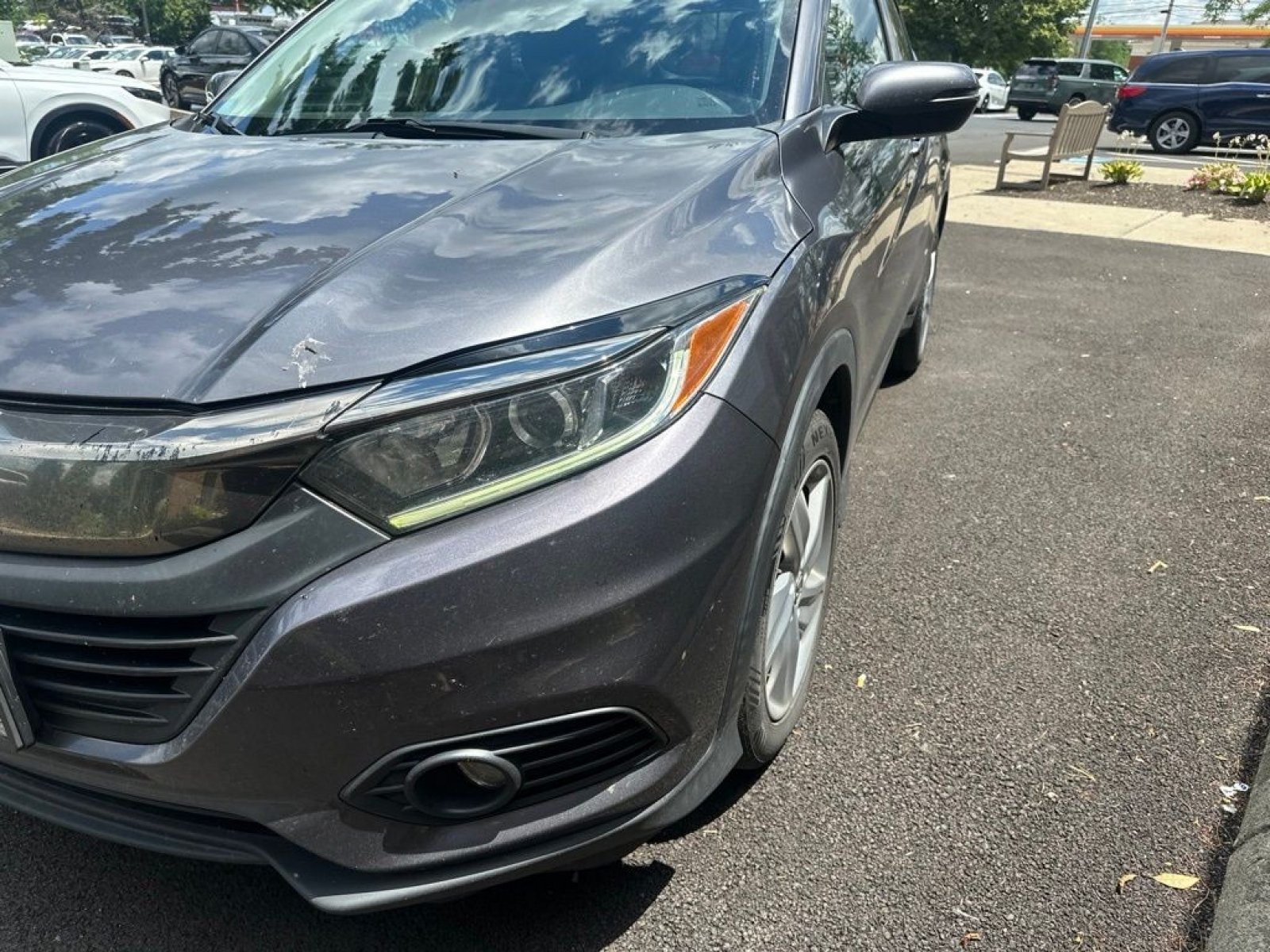 Certified Used 2019 Modern Steel Metallic Honda EX image 6