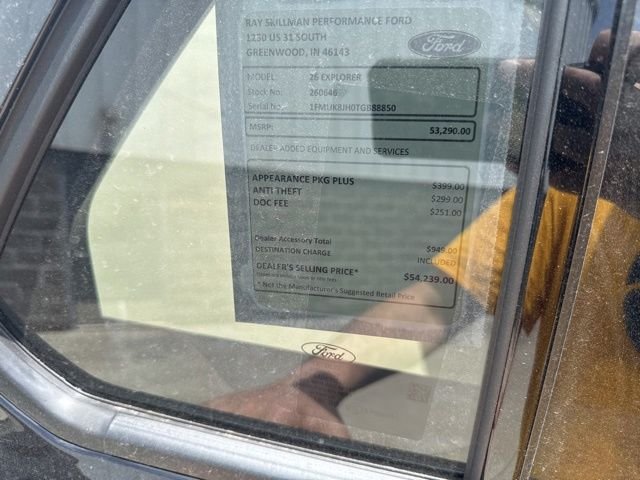 New 2026 Agate Black Metallic Ford Tremor® image 2