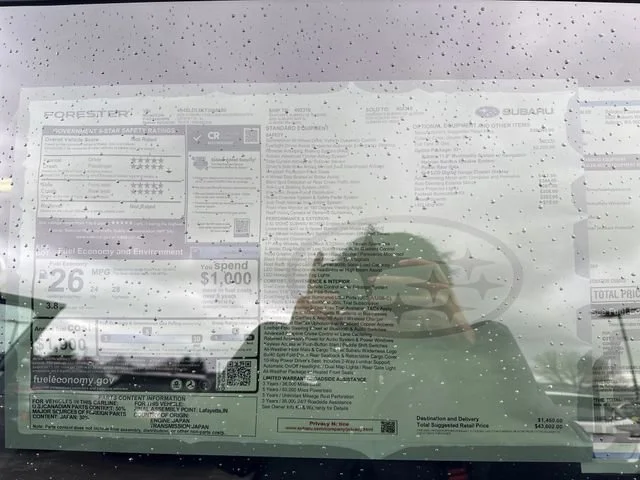New 2026 GEYSER BLUE Subaru Wilderness image 34