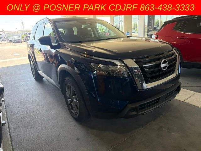 Used 2024 Blue Nissan SV image 2