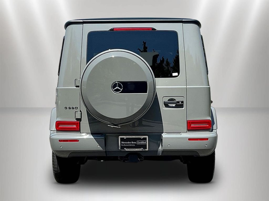 Certified Used 2021 G manufaktur Arabian Gray Mercedes-Benz G 550 image 6