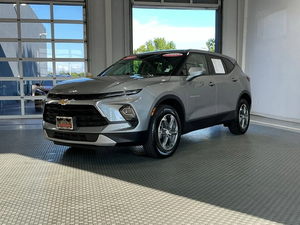 Certified Used 2023 Sterling Gray Metallic Chevrolet LT image 2