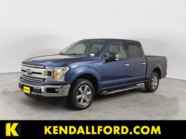Used 2018 Blue Ford XLT image 1