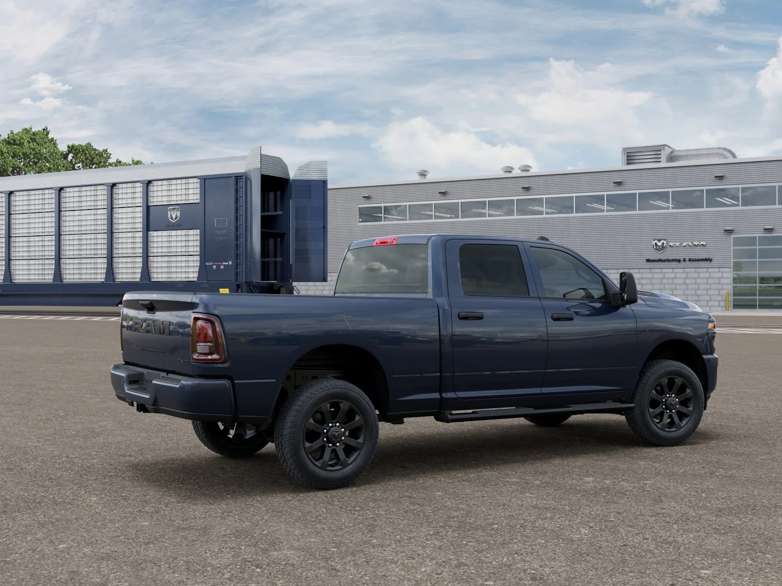 New 2026 Forged Blue Metallic Exterior Paint RAM  image 2