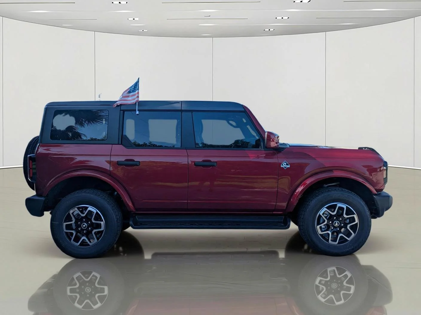 New 2026 Ruby Red Metallic Tinted Clearcoat Ford Outer Banks® image 5