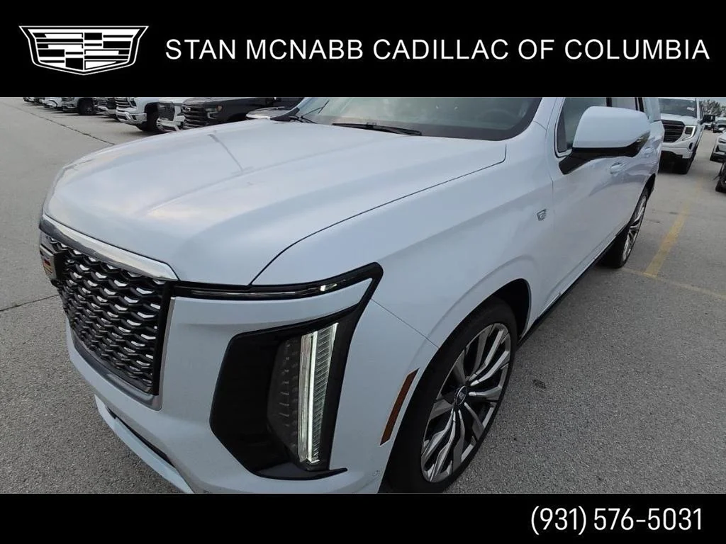 Used 2026 Vibrant White Tricoat Cadillac Luxury image 1