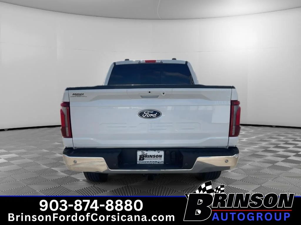 Used 2025 Oxford White Ford LARIAT image 6