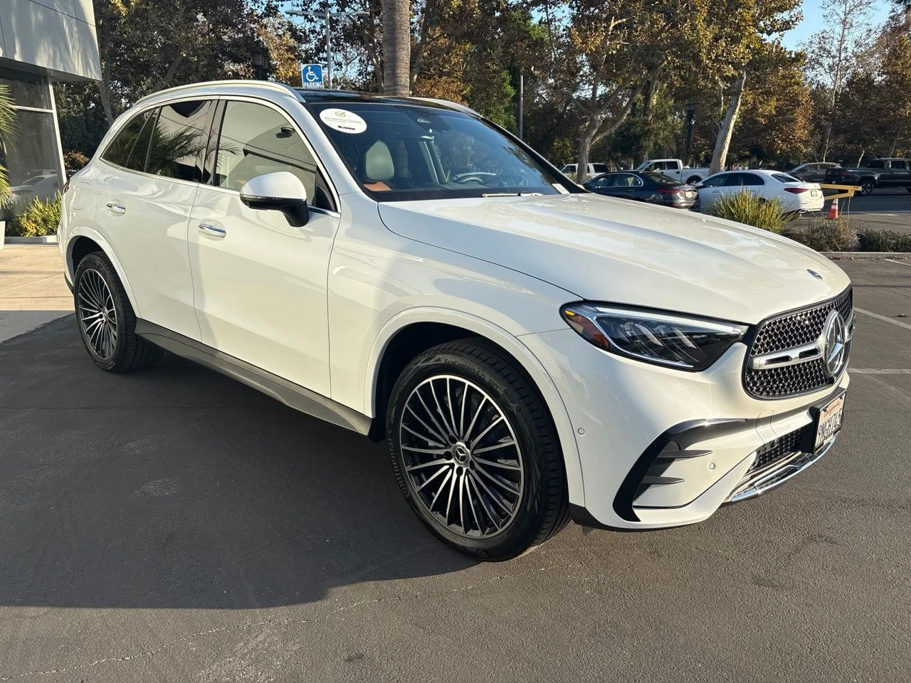 Certified Used 2024 White Mercedes-Benz 300 4MATIC® AMG Line image 3