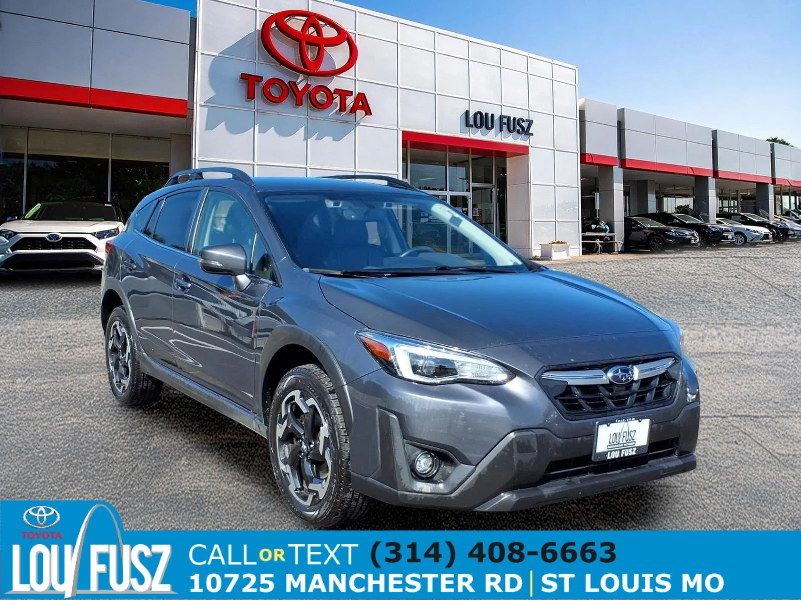 Used 2021 Magnetite Gray Metallic Subaru Limited image 1