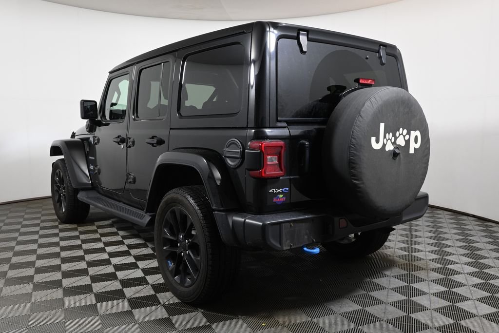 Used 2023 Black Jeep Sahara 4xe image 9