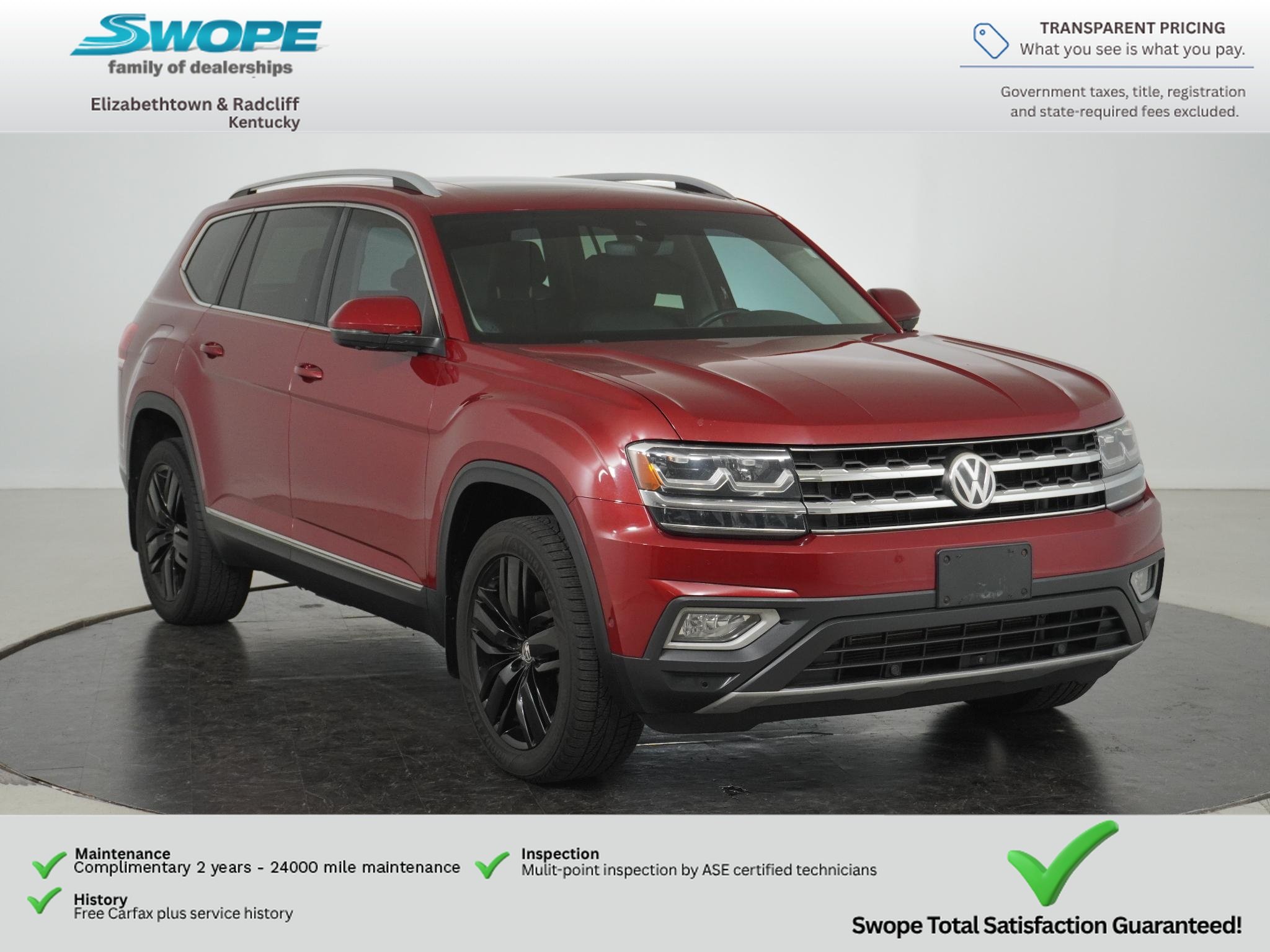 2018 Volkswagen Atlas