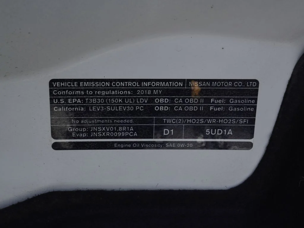 Used 2018 White Nissan SV image 6