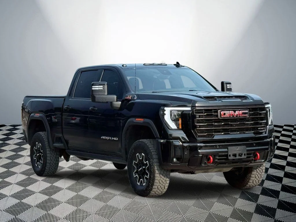 Used 2025 Black GMC AT4X image 4