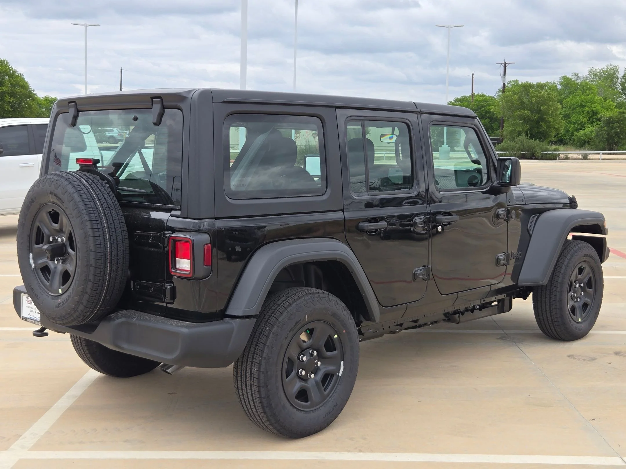 New 2026 Black Clear-Coat Exterior Paint Jeep Sport image 3