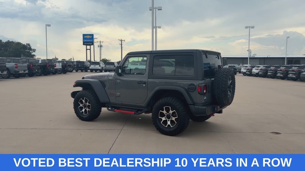 Used 2021 Gray Jeep Rubicon image 6
