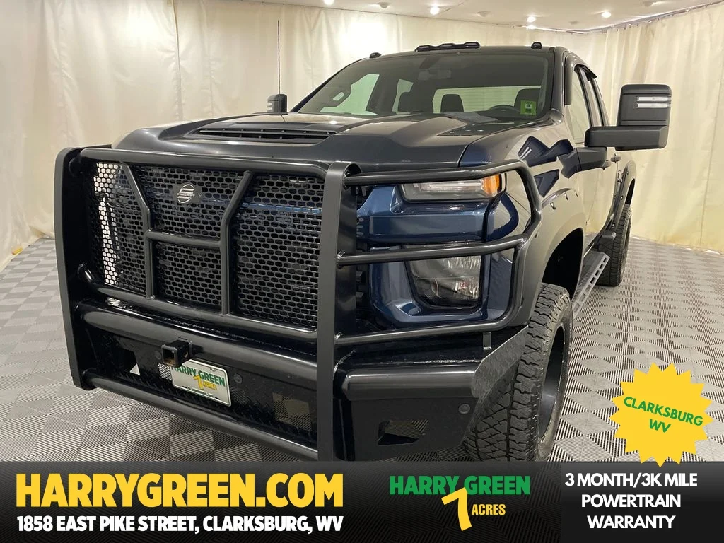 Used 2022 Northsky Blue Metallic Chevrolet Custom image 1