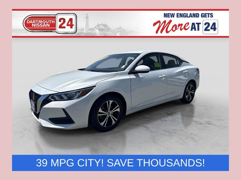Used 2023 White Nissan SV image 1