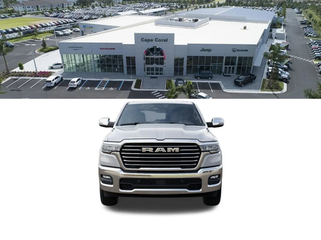 New 2026 Ivory White Tri-Coat Pearl-Coat Exterior Paint RAM Laramie image 6
