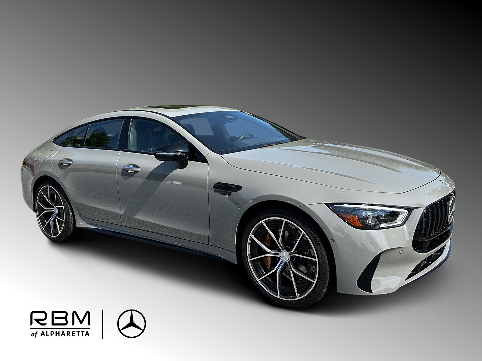 Certified Used 2024 Gray Mercedes-Benz AMG® GT 63 S E Performance image 1
